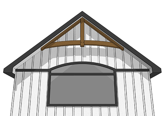 Meridian Gable Truss drawing